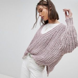Free people lilac sweater